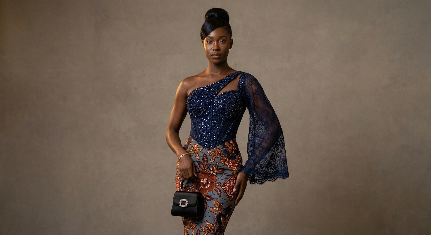 Robe de soirée créée avec Shootnova